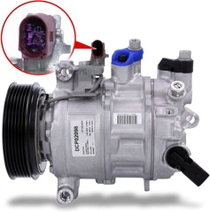 AC Compressor 4371008030 & DCP02098 & 8T0260805F & 8T0260805P & 8T0260805S Compatible With AUDI & A4 B8 (8K2) | A4 / S4 & Q5 (8RB) Tag.205