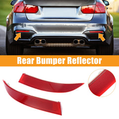 Rear Bumper Reflector Compatible With BMW X5 E70 LCI Rear Bumper Reflector Left 63147240997 & Right 63147240998 Tag-RB-57