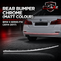 Rear Bumper Chrome (Matt Colour) 51127331611 Compatible With BMW 5 Series (F10) (2014-2017) Tag No.62