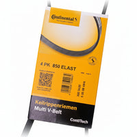 Elast Multi Rib Belt 4PK850 ELAST 11287631826 Compatible With BMW 5 (E60), 7 (E65, E66, E67) (CONTINENTAL)