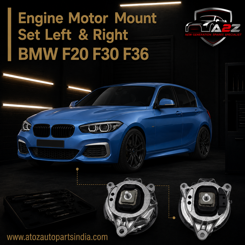 Engine Motor Mount Set Left 22116859407 & Right 22116859408 Compatible With BMW F20 F30 F36
