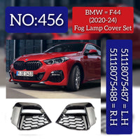 Fog Lamp Cover Left 51118075487 & Right 51118075488 Compatible With BMW 2 Gran Coupe (F44) 2020-2024 Tag-FC-456