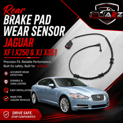 Rear Brake Pad Wear Sensor C2D2976 C2Z16061 Compatible With JAGUAR XF I X250 & XJ X351