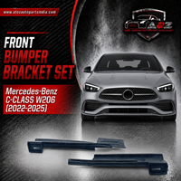 Front Bumper Bracket Left 2068855904 & Right 2068856004 Compatible With Mercedes-Benz C-CLASS W206 (2022-2025) Tag No.808