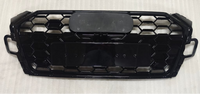 RS5 Full Black Honeycomb Show Grill Compatible With Audi = A5 (2020-24) Tag No.213