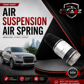 Front Right Air Suspension Air Spring 7L8616040A 7L8616040B 7L8616040D Compatible With AUDI Q7 4LB (2007-15)