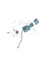 Fuel Door Lock Flap Actuator 4M0862153 Compatible With 4M-AUDI A5 A6 A7 A8 Q2 Q3