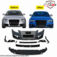 Front Bumper Kit Compatible With Audi A4 B8 To RS4 {2008-2012} FBK.8