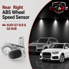Rear Right ABS Wheel Speed Sensor Grey 7L0927808A 7L0927808B WHT003856A WHT003856B WHT003856C Compatible With AUDI Q7 4LB & Q3 8UB