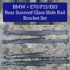 Rear Sunroof Glass Slide Rail Bracket Compatible With BMW E70/F15/E83