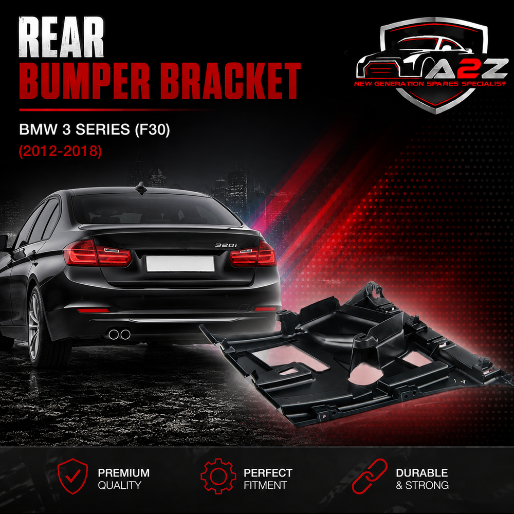 Rear Bumper Bracket Left 51127384465 & Right 51127384466 Compatible With BMW 3 Series (F30) 2012-2018 Tag No.1542