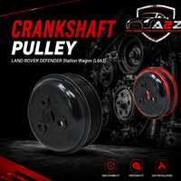 Crank Pulley LR071768 Compatible With Land Rover Defender Station Wagon (L663) Tag No.24
