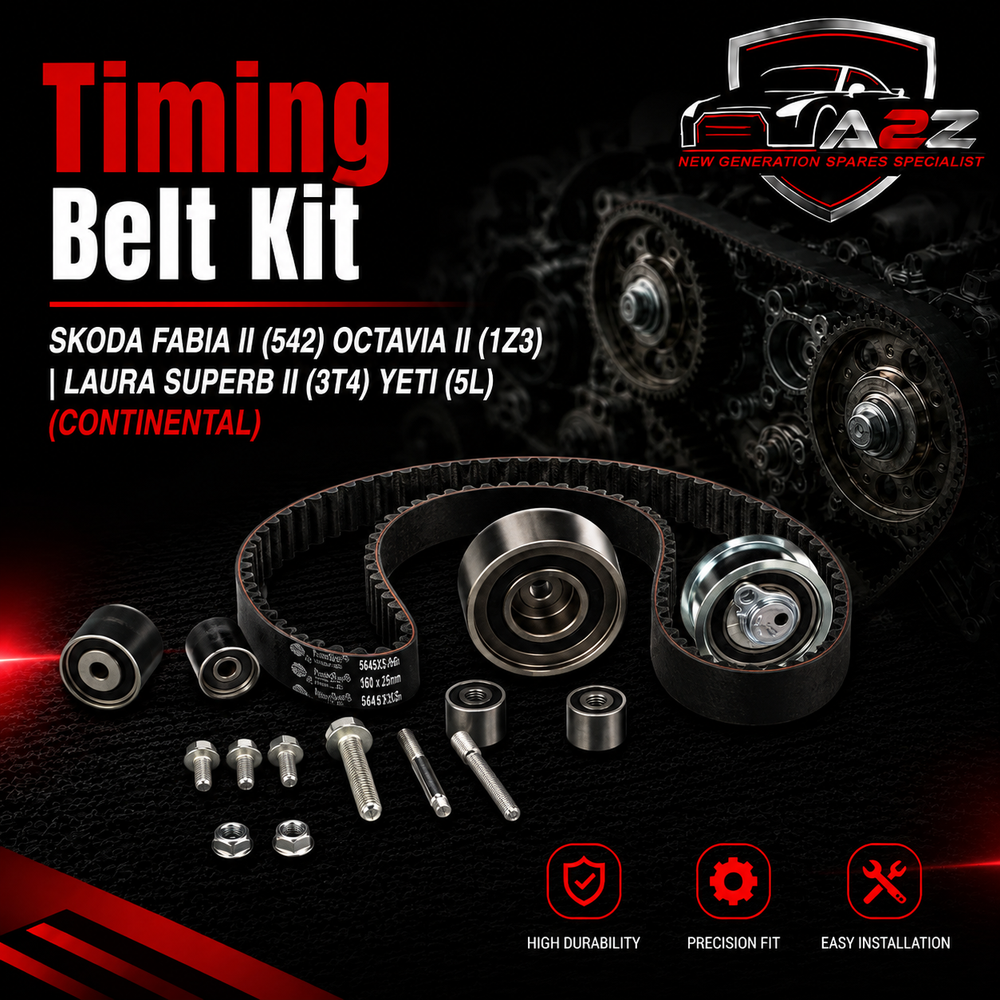 Timing Belt Kit CT1139K2 03L198119D Compatible With SKODA FABIA II (542) OCTAVIA II (1Z3) | LAURA SUPERB II (3T4) YETI (5L) (CONTINENTAL)