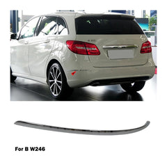 Rear Bumper Chrome Left 2468850921 & Right 2468851021 Compatible With MERCEDES BENZ B-CLASS W246 Tag No.107