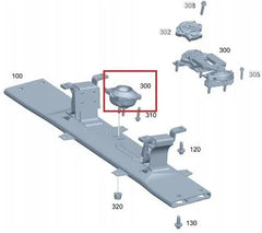 Transmission Mount 1672406200 A1672406200 Compatible With MERCEDES-BENZ GLE V167 & GLS X167