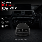 Center Ac Vent Grille (Black) 2118300054 Compatible With Mercedes Benz E-Class W211