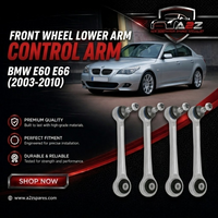 Front Control Lower Arm Right & Left 33326775083 & 33326775084 Compatible With BMW E60 E66