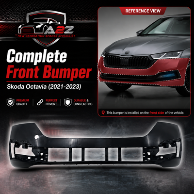 Complete Front Bumper 5E3807221 Compatible With Skoda Octavia (2021-2023) Tag No.1194
