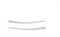 Front Bumper Chrome Left 4N08533332ZZ & Right 4N08533342ZZ Compatible With Audi A8 (4N) (2018-2022) Tag No.174