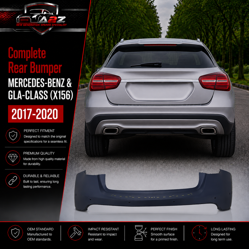 Rear Bumper A1568802640 & 1568800140 Compatible With MERCEDES-BENZ & GLA-CLASS (X156) Tag No.19