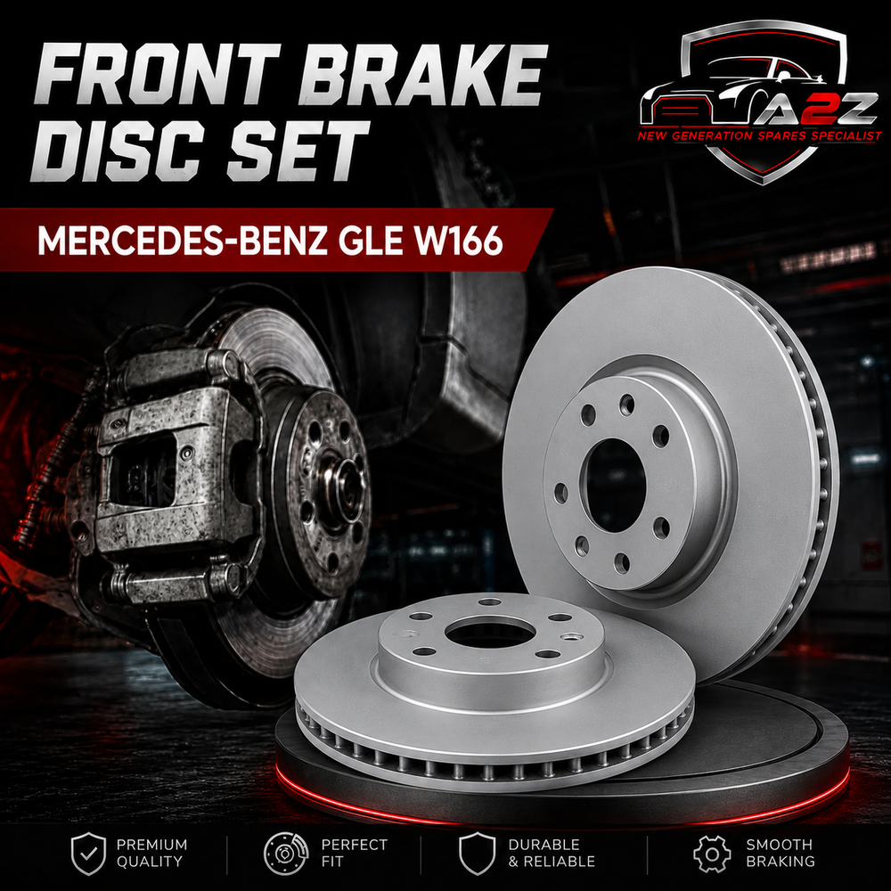 Front Brake Disc Set 1664211300 A1664211300 A1664210612 Compatible With MERCEDES-BENZ GLE W166