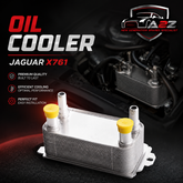 OIL COOLER AW837A095AA C2P12397 C2Z18818 X6003001 LR036354 For JAGUAR F-PACE X761 & XF I X250, XJ X351 Tag-O-19