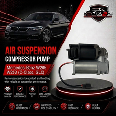 Air Suspension Compressor Pump A2133200104 A0993200004 Compatible With MERCEDES-BENZ E-CLASS (W213) & C-CLASS (W205)