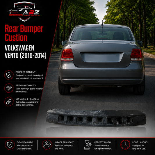 Rear Bumper Custion 6RU807251 Compatible With VOLKSWAGEN VENTO (2010-2014)