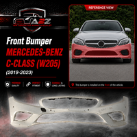 Front Bumper A2058851101 Compatible With MERCEDES-BENZ C-CLASS (W205) (2019-2023) Tag No.275