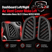 Dashboard Left/Right Ac Vent Cover Moka Left 25368038028Q99-L Right 25368038028Q99-R Compatioble With Mercedes Benz GLC C Class W253 W205