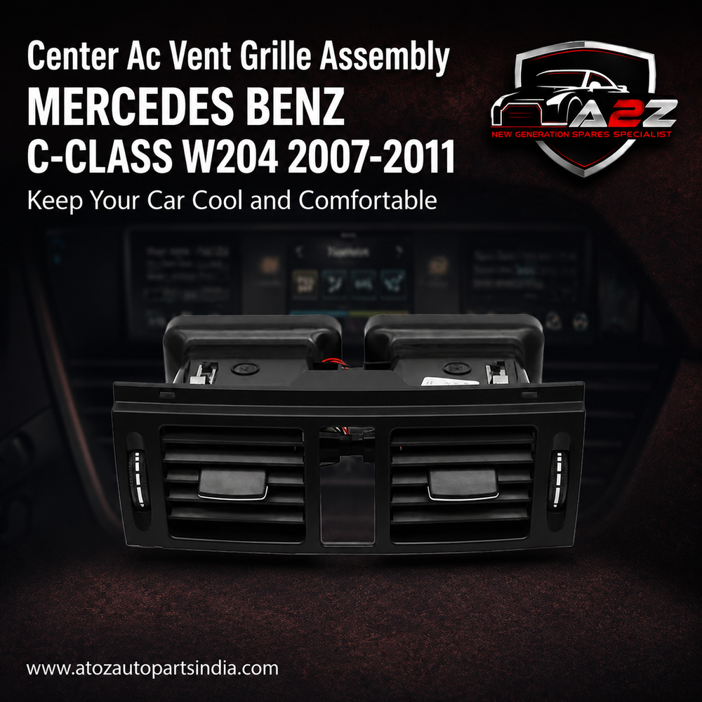 Center Ac Vent Grille Assembly Compatible With MERCEDES BENZ C-CLASS W204 2007-2011