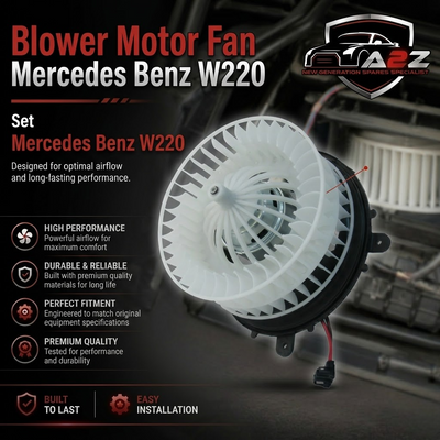 Blower Motor 2118300908 Compatible With Mercedes Benz W211