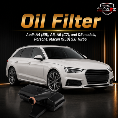 Oil Filter 0B5325429E2 Compatible With Audi: A4 (B8), A5, A6 (C7), and Q5 models, Porsche: Macan (95B) 3.6 Turbo.