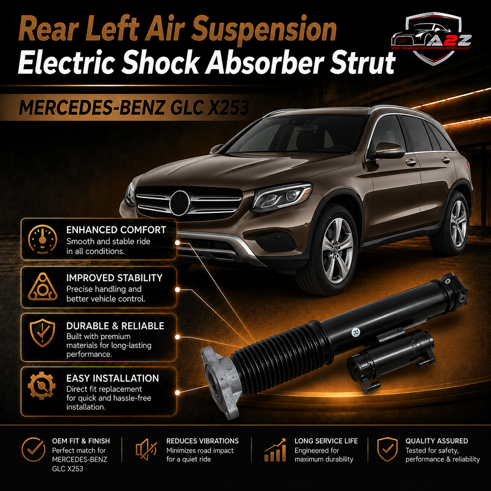 Rear Left Air Suspension Electric Shock Absorber Strut 2533201330 2533201530 2533201301 A2533201330 Compatible With MERCEDES-BENZ GLC X253