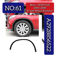 Front Left Wheel Arch (EYEBROW) A2928856522 2928856522 Compatible With MERCEDES BENZ GLE W292 2015-2018 Tag No.61