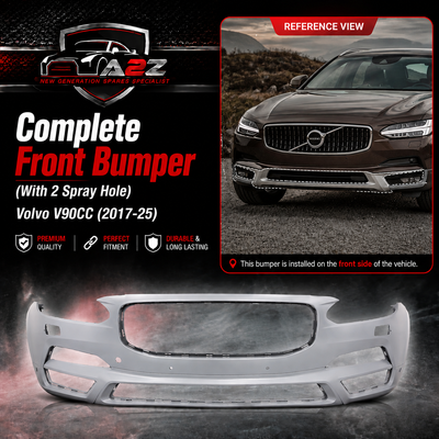 Front Bumper (With 2 Spray) 39845349 Compatible With Volvo V90CC (2017-25)