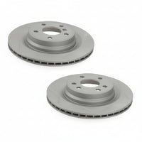 Rear Brake Disc Set 34206891086 34216799369 Compatible With BMW X1 F48