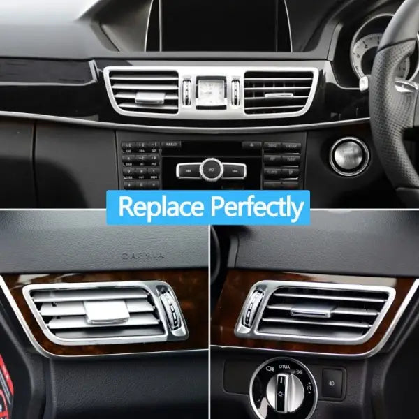 Mercedes Benz E-Class W212 AC Vent Grille Assembly with Watch A2128303154