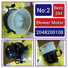 AC Heater Blower Motor 2048200908/2048200108 Compatible with MERCEDES-BENZ C-CLASS (W204) & E-CLASS (W212) Tag-BM-02