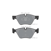 Front Brake Pad 34116775310 2469701 P06060 Compatible With BMW 5 Series F10