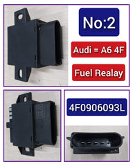 Fuel Pump Control Module 4F0906093L 4F0906093G 4F0906093C 4F0906093B V15710065 Compatible with AUDI A6 4F Tag-FR-02 (2006-11)