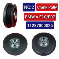 Crankshaft Pulley 11237800026 Compatible With BMW 5 Series F10 F07 & 7 Series (F01, F02, F03, F04) & X3 (F25) & X5 (E70) & X5 (F15, F85) & X6 (E71, E72) & X6 (F16, F86) Tag-CP-02