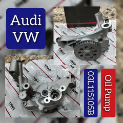Oil Pump 03L115105B Compatible With AUDI & SKODA OCTAVIA II (1Z3) | LAURA & RAPID (NA2) & YETI (5L) & VW JETTA IV (162, 163, AV3, AV2) | JETTA / CLASICO | VENTO & POLO V (6R1, 6C1)