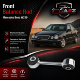 Front Balance Rod Left 2103203689 Right 2103203789 Compatible With Mercedes Benz E-CLASS (W210)