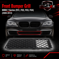 Front Bumper Grille Left 51117186505 & Right 51117186506 Compatible With BMW 7 Series (F01, F02, F03, F04) (2009-2012) Tag-BG-52
