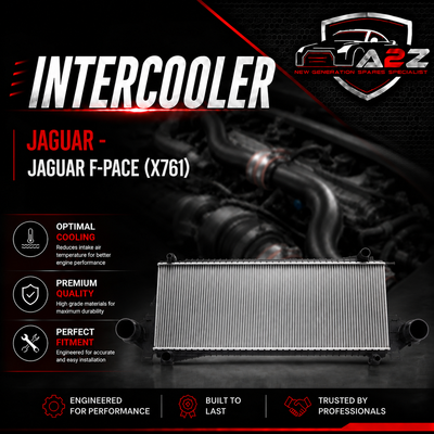 Intercooler Assy Radiator T4A3253 & LR092460 Compatible With Jaguar & JAGUAR F-PACE (X761)