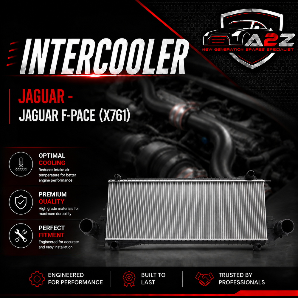 Intercooler Assy Radiator T4A3253 & LR092460 Compatible With Jaguar & JAGUAR F-PACE (X761)