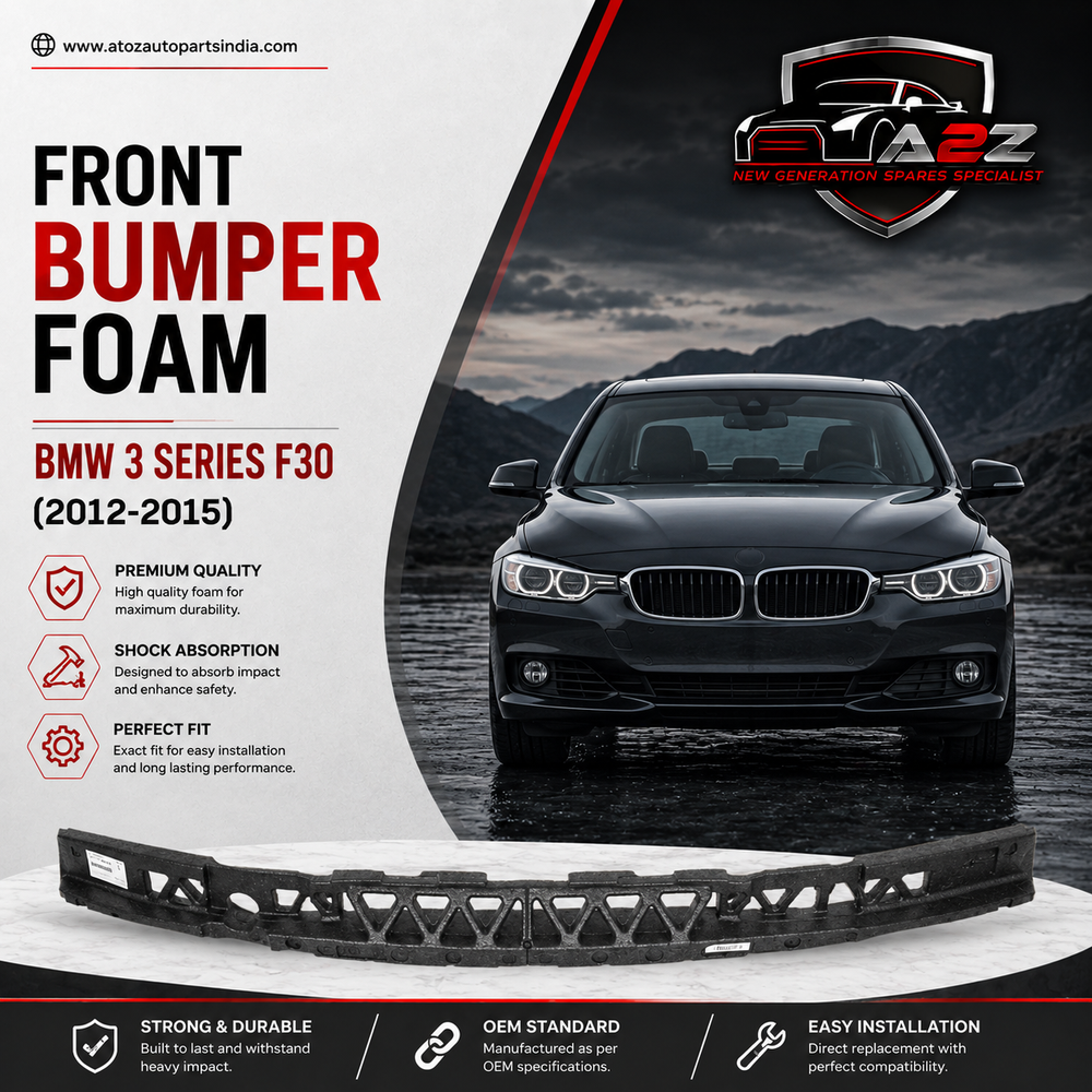 Front Bumper Foam 51117255364 Compatible With BMW 3 Series F30 (2012-2015)