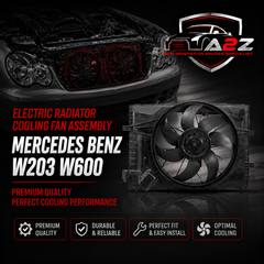 Electric Radiator Cooling Fan Assembly 2035001593 Compatible With Mercedes Benz W203 W600