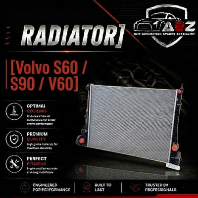 Radiator 31684238 31684321 Compatoible With Volvo S60 / S90 / V60